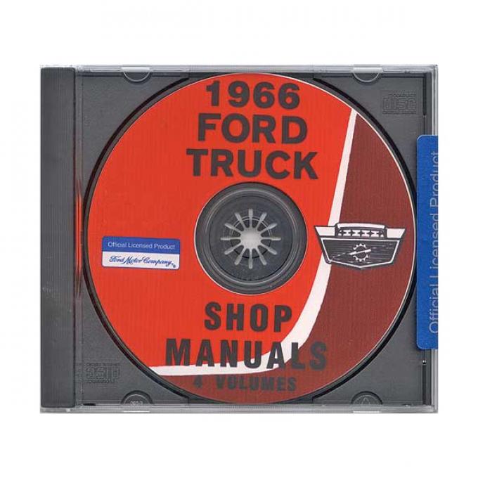 Ford Pickup Truck Shop Manual On CD