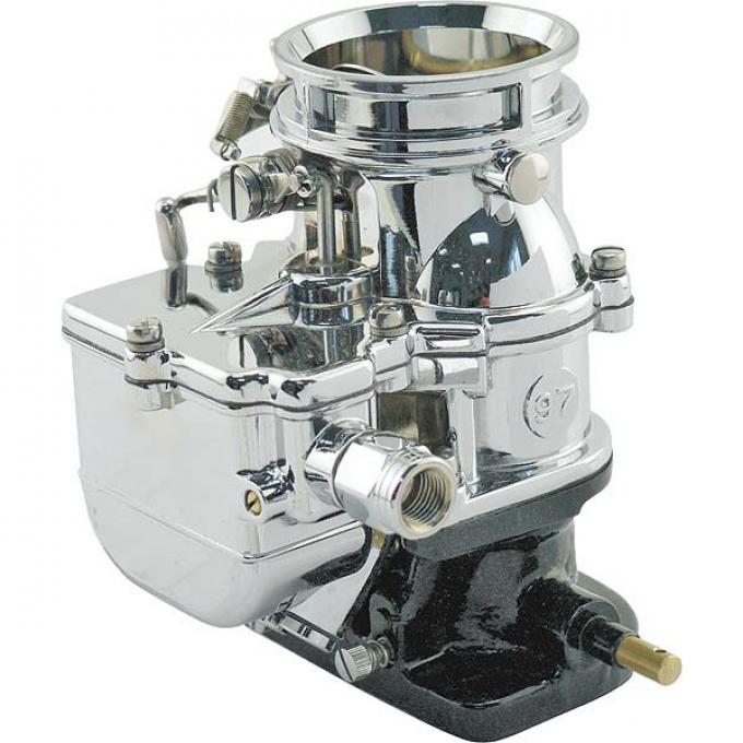 New Stromberg 97 Carburetor - Chrome - Show-Quality Finish