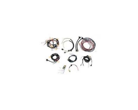 Chevy Wiring Harness Kit, V8, Manual Transmission, With Generator, 210, Bel Air 4-Door Hardtop, 1956