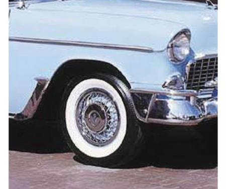 Early Chevy Tire, 6.70 x 15, B.F. Goodrich Silvertown, With2-1/2'' Whitewall,Bias Tires, 1949-1954