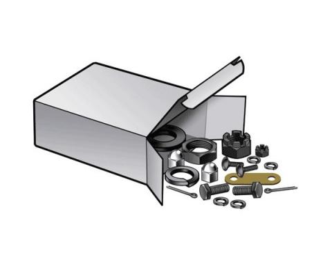 Spare Tire Hardware Kit - Side Mount - 32-34 Ford Pickup Truck