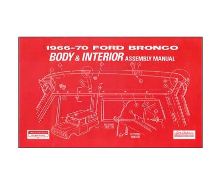 Body and Interior Assembly Manual - 142 Pages