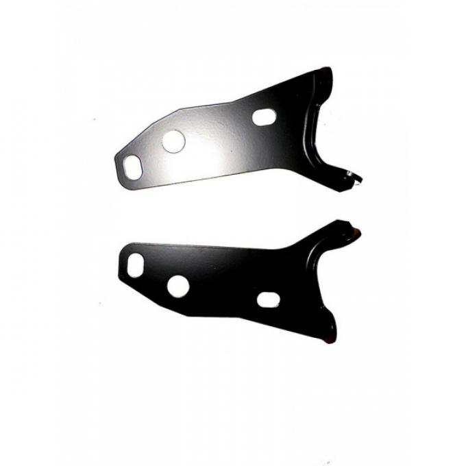 Chevy Brackets, Rear Bumper, Center, 1957