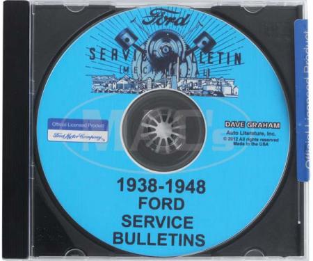 Service Bulletins CD, Ford Car and Truck, 1938-1948