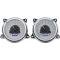 Chevy Truck Analog Dash Gauges, Dakota Digital, Silver With Blue Display, 1947-1953