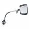 Ford Side Mirror, Remote, W/ Cable, Left Hand, Chrome, Each, Fairlane, Falcon, Galaxie, Ranchero, Torino, Comet, Montego, Full Size Mercury, 1967-1969