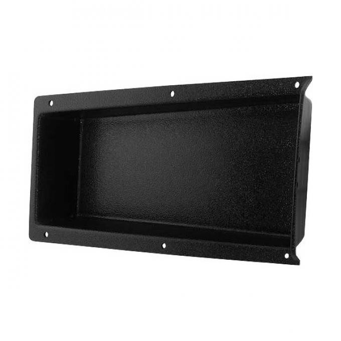 Console Glove Box Liner - ABS Plastic - Black With Original Type Textured Grain