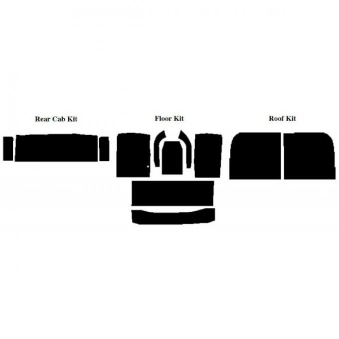 AcoustiSHIELD - Complete Cab Insulation Kit - Pickup