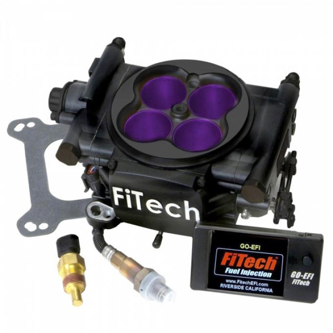 FiTech MeanStreet Fuel Injection 800 HP Kit, Matte Black