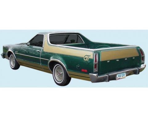 Body Stripe Kit, GT, Ranchero, 1977-1979