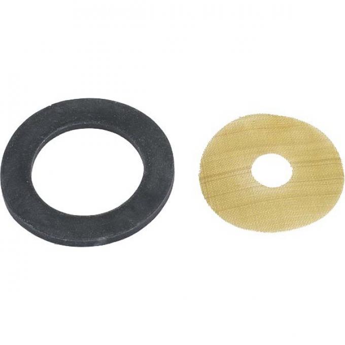 Glass Sediment Bowl Gasket - Neoprene - Ford