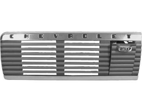 Chevy Truck Dash Speaker Grille, With Ashtray, 1947-1953