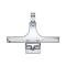 Front License Plate Bracket - Stainless Steel - Street Rod Item - Ford