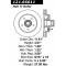 Chevy Or GMC Truck, Disc Brake Rotor, 1-1/4'', 2WD, 1988-1994