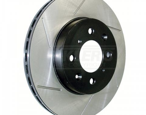 Chevy Or GMC Truck, Slotted Sport Brake Rotor, Standard Cab, Left, 1988-1991
