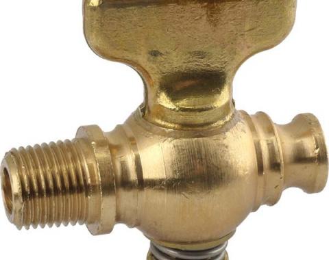 Radiator Drain Cock - Replacement Type - Brass - Ford