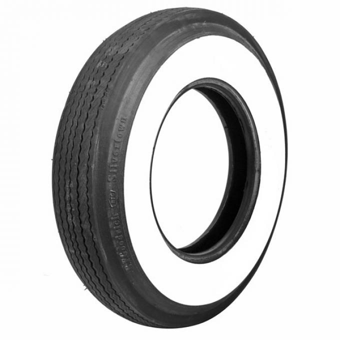 Tire - 710 X 15 - 3-7/8 Whitewall - Tubeless - BF Goodrich