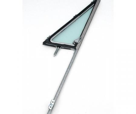 Chevy Truck Vent Window Frame, Chrome, With Tinted Glass, Right, 1968-1972