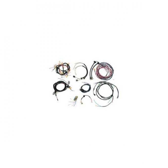 Chevy Wiring Harness Kit, V8, Manual Transmission, With Alternator, 210, Bel Air 4-Door Hardtop, 1956