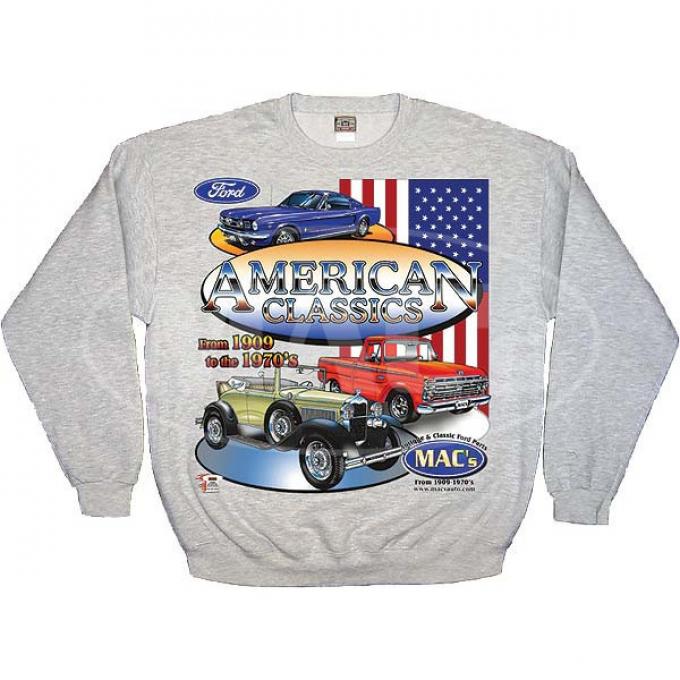 MAC Wear Sweatshirt - MAC's American Classics - Choose YourSize