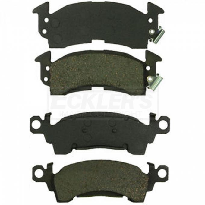 Chevy Or GMC Truck, Front Disc Brake Pads, Ceramic, Extended Cab & Standard Cab With HD Chassis, 1988-1991