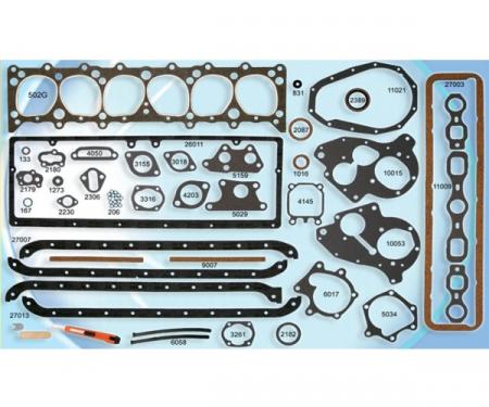 Chevy Or GMC Truck Engine Gasket Set, Complete, 216 & 235 CI, 1947-1953