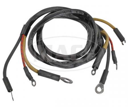 Ford Pickup Truck Starter Relay Wiring Harness - To Junction Block - 51 Long - 6 Terminals - 6 & 8 Cylinder