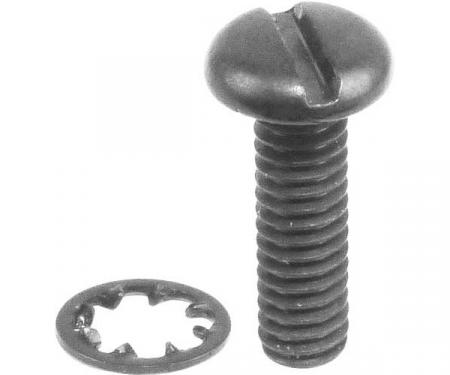 Windshield Hinge To Body Screw Set - 8 Pieces - Ford ClosedCars