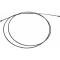 Chevy & GMC Truck Emergency Brake Cable, Intermediate, Short Bed, Except TH400, 1966-1972