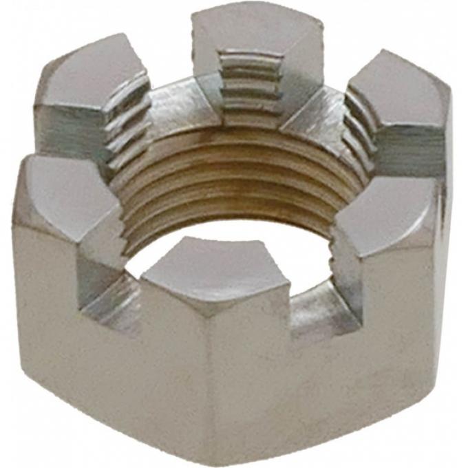 Castle Nut - Chrome - 3/4-16