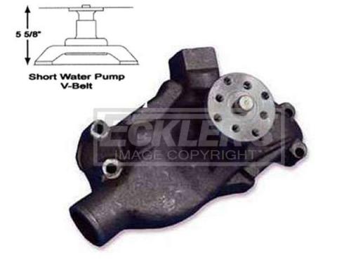 Early Chevy Hi Flow Water Pump, Stewart, Small Block, ShortStyle, 1949-1954