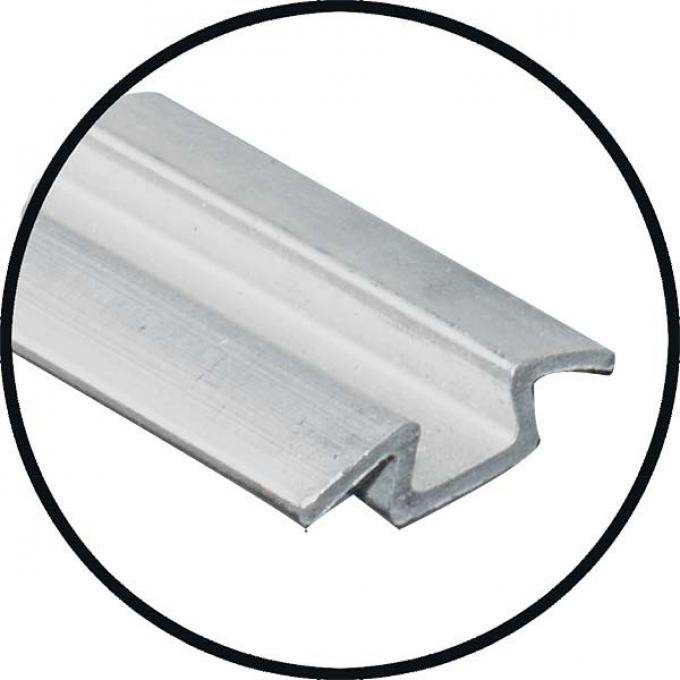 Top Deck Moulding - Aluminum - 72 - Ford