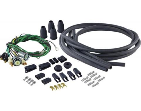 Chevy Truck Classic Update Rear Body Accessory Wiring Harness Kit, Cameo, 1955-1958