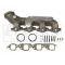 Chevy & GMC Truck Manifold. Exhaust, Left, 7.4L (454ci), w/Heat Shield, 1988-1995