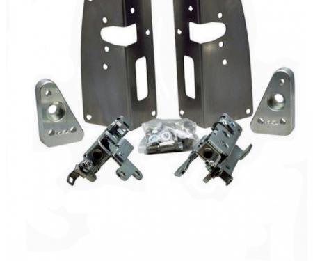 Hood Latches, Stainless Steel, Polished, 1947-1953