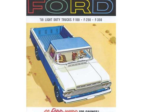 Ford Pickup Truck Sales Brochure - F100 Thru F350