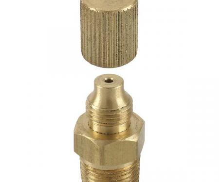 Grease Fitting - Brass With Cap - Water Pump - Original - Ford