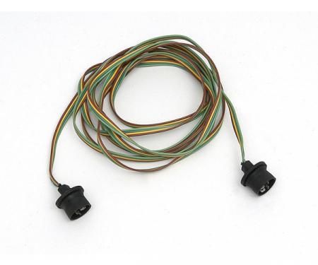 Chevy Truck Rear Body Light Intermediate Wiring Harness, Short Bed, 1967-1972