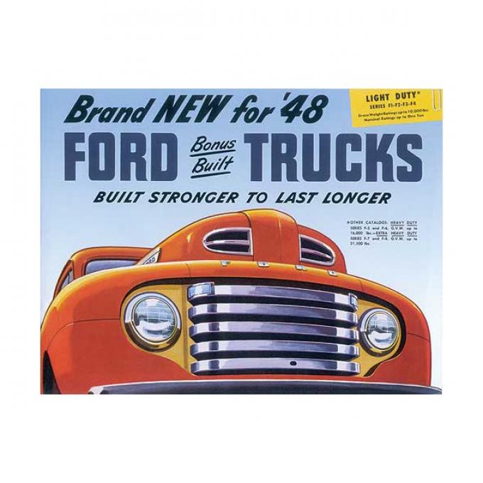 Ford Pickup Truck Sales Brochure - F1 Thru F4
