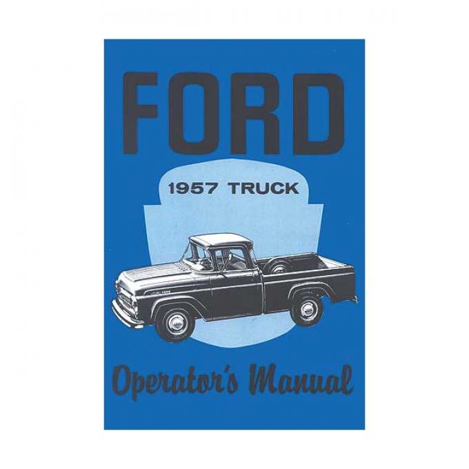 Ford Truck Operator's Manual - 48 Pages