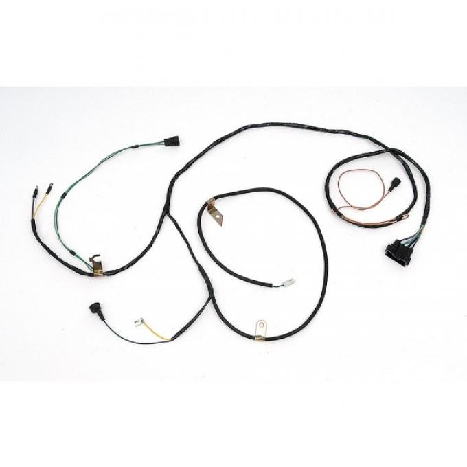 Chevy Truck Engine & Starter Wiring Harness, Small Block, For Trucks With Manual Transmission, 1968-1969