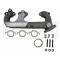Chevy & GMC Truck Manifold. Exhaust, Left, 4.3L (262ci), w/Heat Shield, 1988-1995