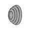Door Handle Escutcheon - Stainless Steel - Ford