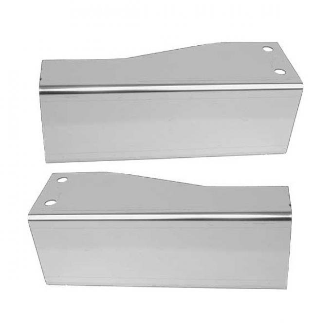 Ford Pickup Truck Frame Horn Covers - Polished Stainless Steel - Right & Left