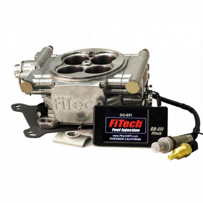 FiTech Fuel Injection 600 HP Basic Kit, Bright Finish