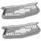 Chevy Quarter Panel Crests, Chrome, 1955-1957