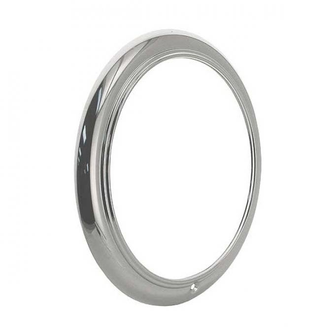 Headlight Rim - Chrome - 2 Grooves - Ford Passenger