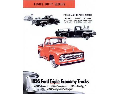 Ford Pickup Truck Sales Brochure - F100 Thru F350