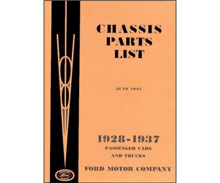 Chassis Parts List - 268 Pages - Ford