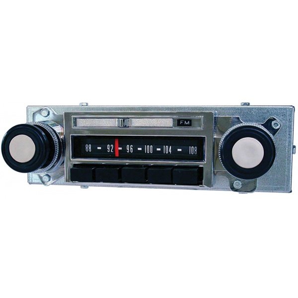 Chevrolet レトロオーディオシステム　Bluetooth Chevy Truck Stereo, AM/FM Stereo w/Bluetooth, Push Button, Updated